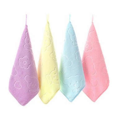 Microfiber Embossed Square Scarf